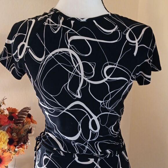 Blu Heaven Wrap Front Dress - Picture 7 of 10